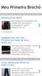 Mobile Screenshot of meuprimeirobrecho.blogspot.com