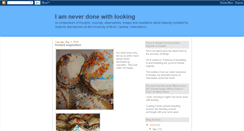 Desktop Screenshot of neverdonelooking.blogspot.com
