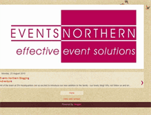 Tablet Screenshot of eventsnorthernltd.blogspot.com