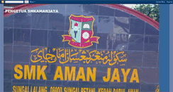 Desktop Screenshot of pengetuasmkamanjaya.blogspot.com