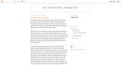 Desktop Screenshot of donothingfarming.blogspot.com