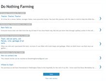 Tablet Screenshot of donothingfarming.blogspot.com