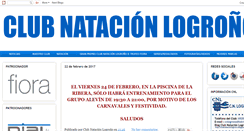 Desktop Screenshot of clubnatacionlogrono.blogspot.com