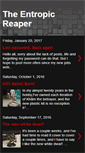 Mobile Screenshot of entropomancer.blogspot.com