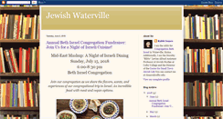 Desktop Screenshot of jewishwaterville.blogspot.com