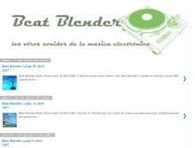 Tablet Screenshot of beatblender.blogspot.com