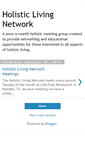 Mobile Screenshot of holisticlivingnetwork.blogspot.com