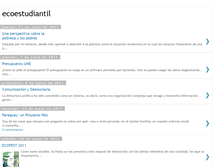 Tablet Screenshot of ecoestudiantilpy.blogspot.com