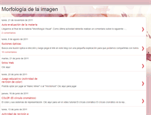 Tablet Screenshot of morfologiadelaimagen.blogspot.com