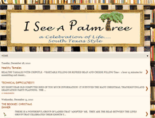 Tablet Screenshot of iseeapalmtree.blogspot.com