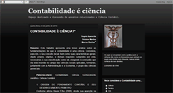 Desktop Screenshot of contabilidadeciencia.blogspot.com