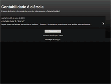Tablet Screenshot of contabilidadeciencia.blogspot.com