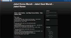 Desktop Screenshot of jaketgaulmurah.blogspot.com