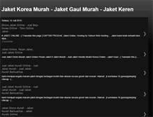 Tablet Screenshot of jaketgaulmurah.blogspot.com