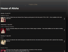 Tablet Screenshot of houseofalisha.blogspot.com