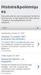 Mobile Screenshot of histoiretpolemiques.blogspot.com