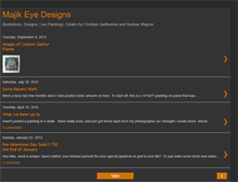 Tablet Screenshot of majik-eye.blogspot.com