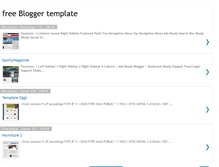 Tablet Screenshot of free-bloggertemplatz.blogspot.com