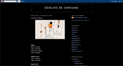 Desktop Screenshot of desejodeconsumo.blogspot.com