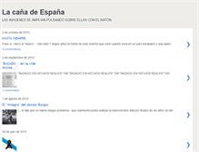 Tablet Screenshot of lacanadeespana.blogspot.com