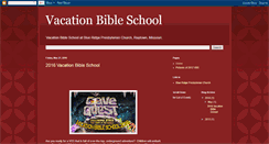Desktop Screenshot of brpcvacationbibleschool.blogspot.com