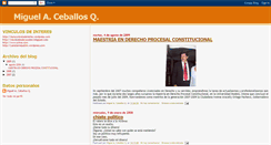 Desktop Screenshot of miguelceballos.blogspot.com