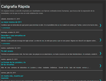 Tablet Screenshot of caligrafiarapida.blogspot.com