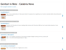 Tablet Screenshot of genitori-rete-calabria.blogspot.com