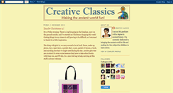 Desktop Screenshot of creativeclassicsforkids.blogspot.com