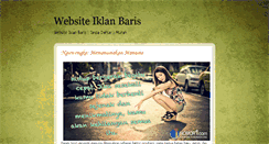 Desktop Screenshot of jualwebsiteiklanmurah.blogspot.com