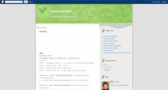Desktop Screenshot of pattsschedule.blogspot.com