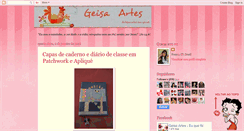 Desktop Screenshot of geisaartes.blogspot.com