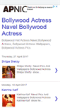 Mobile Screenshot of bollywoodactressnavel.blogspot.com