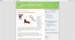 Desktop Screenshot of comercioextchile.blogspot.com