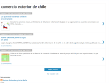 Tablet Screenshot of comercioextchile.blogspot.com