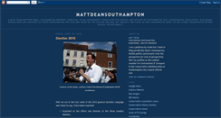 Desktop Screenshot of mattdeansoton.blogspot.com