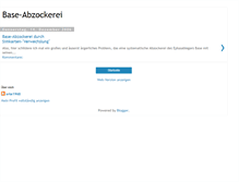 Tablet Screenshot of base-abzocke.blogspot.com