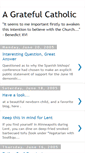 Mobile Screenshot of gratefulcatholic.blogspot.com
