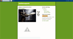 Desktop Screenshot of edufisicasports.blogspot.com
