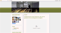 Desktop Screenshot of policontexturas.blogspot.com