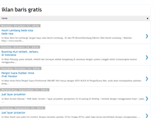 Tablet Screenshot of iklan-baris-gratis-ipin.blogspot.com