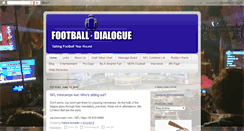 Desktop Screenshot of footballdialogue.blogspot.com