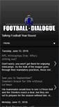 Mobile Screenshot of footballdialogue.blogspot.com