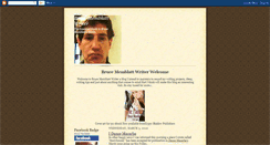 Desktop Screenshot of brucememblattwriter.blogspot.com