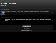 Tablet Screenshot of huarazpastorurichavinperu.blogspot.com