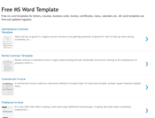 Tablet Screenshot of freemswordtemplate.blogspot.com