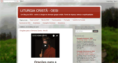 Desktop Screenshot of liturgiadaigreja.blogspot.com