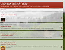 Tablet Screenshot of liturgiadaigreja.blogspot.com