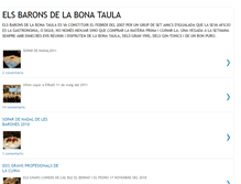 Tablet Screenshot of elsbaronsdelabonataula.blogspot.com