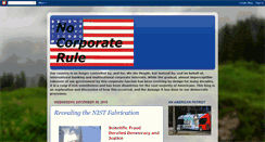 Desktop Screenshot of nocorprule.blogspot.com